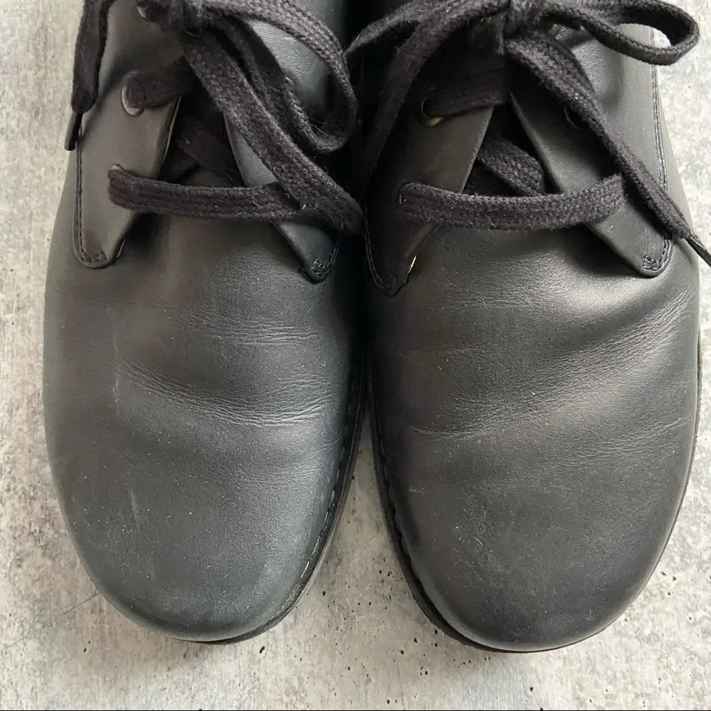 Samuel Hubbard Black Leather Comfort Oxfords 10.5